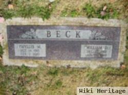 Phyllis Margaret Cannon Beck