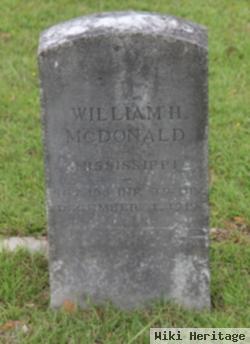 William H. Mcdonald