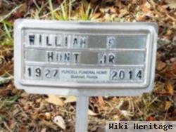 William F Hunt, Jr