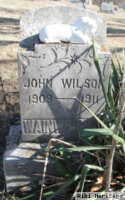 John Wilson Wainwright