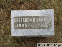 Gretchen D Lander