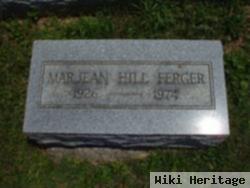 Marjean Hill Ferger