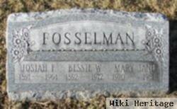 Bessie W Fosselman