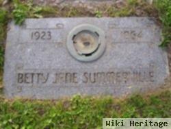 Betty Jane Summerville