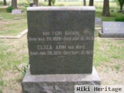 Milton Shaw