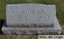 Dorothy E Matheson