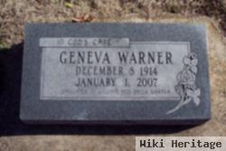 Geneva Mavis Warner Warner