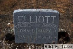 Mary Jane Pickerell Elliott