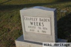 Charley Baden Weeks