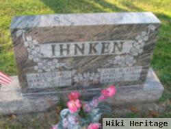 August Frederick "fred" Ihnken