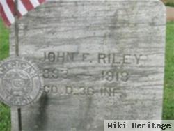 John F Riley