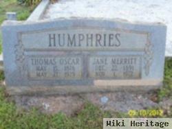 Thomas Oscar Humphries