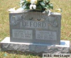 Nannie E. Deford