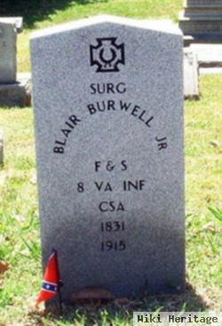 Dr Blair Burwell, Jr