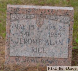 Jerome Alan Rice