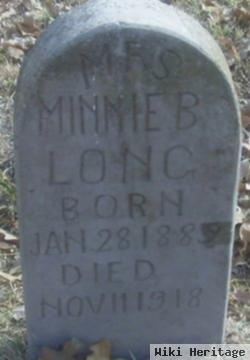 Mrs Minnie B Long