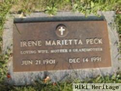 Irene Martha Courtade Peck