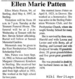 Ellen M. Patten