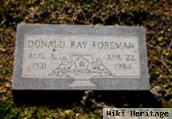 Donald Ray Foreman