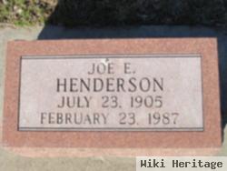 Joseph Edgar "joe" Henderson