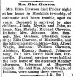 Elizabeth Jane Kinter Clawson