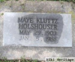 Beulah Maye Kluttz Holshouser