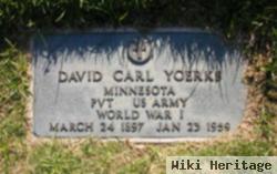 David Carl Yoerks