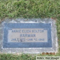 Annie Eliza Bolton Harman