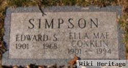 Ella Mae Conklin Simpson