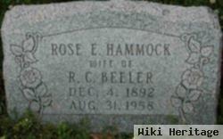 Rose E. Hammock Beeler