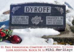 Frances M. Dyroff