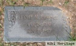 Janie M. Glithero Lowrey