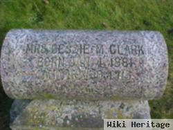 Bessie M Clark