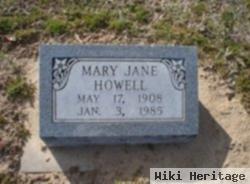 Mary Jane Howell