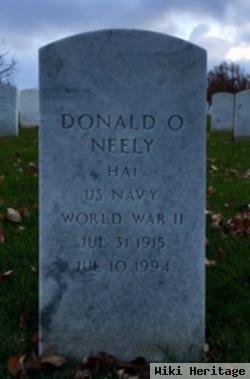 Donald O Neely