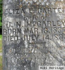 Eliza E Carter Mccarley