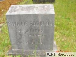 Samuel William "willie" Barklow