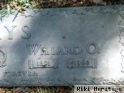 Willard O Mays