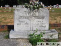 Lillie C Wright Taylor