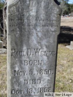 Paul Daniel Wende