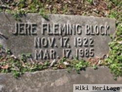 Jere Fleming Block