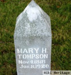 Mary H. Thompson