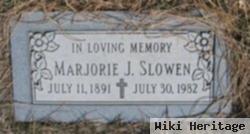 Marjorie J Slowen