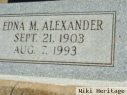 Edna M Alexander