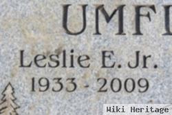 Leslie Everett Umfleet, Jr