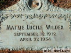 Mattie Lucile Wilder
