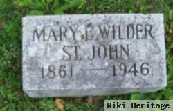 Mary E Wilder St John