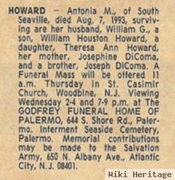 Antonia M. Dicoma Howard