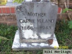 Caroline Melvina "carrie" Marsh Land