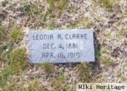 Leonia A. Clarke